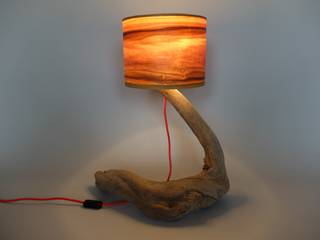 Tischlampe Olor - Upcycling von LuxUnica, LuxUnica - Upcycling-Kunst LuxUnica - Upcycling-Kunst Living room