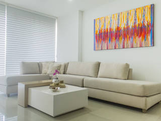 Proyecto sala, Monica Saravia Monica Saravia Modern living room