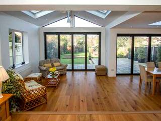 Rear Extension – Berrylands, Surrey, Cube Lofts Cube Lofts مطبخ