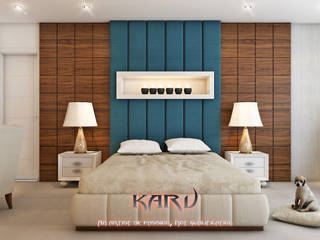 BEDROOM, KARU AN ARTIST KARU AN ARTIST Modern style bedroom