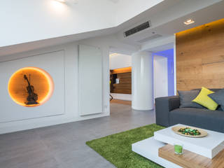 Attico 149, Mario Ferrara Mario Ferrara Modern Living Room