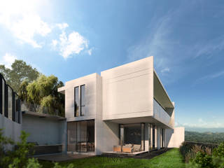 Casa del Río, TW/A Architectural Group TW/A Architectural Group モダンな 家