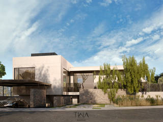 Casa del Río, TW/A Architectural Group TW/A Architectural Group Casas modernas