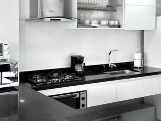 REMODELACIÓN INTEGRAL APARTAMENTO 3, Remodelar Proyectos Integrales Remodelar Proyectos Integrales Modern kitchen MDF White