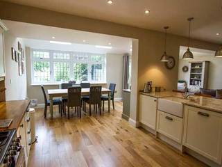 Extension, Loft Conversion & Complete Refurbishment – Kingston, Cube Lofts Cube Lofts Modern kitchen