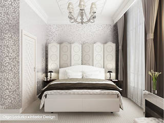 Интерьер квартиры в ЖК "Итальянский квартал", Design by Ladurko Olga Design by Ladurko Olga Classic style bedroom