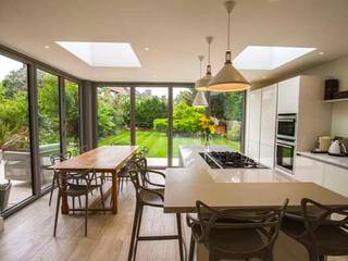 Kitchen Extension – Strawberry Hill, Twickenham, Cube Lofts Cube Lofts Moderne keukens