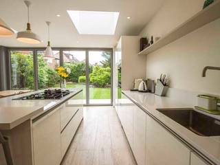 Kitchen Extension – Strawberry Hill, Twickenham, Cube Lofts Cube Lofts Modern Mutfak