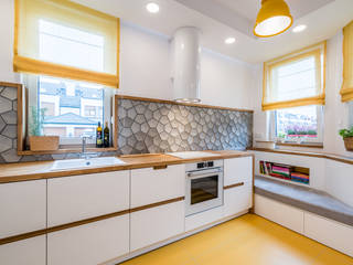 WSK02, NA NO WO ARCHITEKCI NA NO WO ARCHITEKCI Modern kitchen Concrete