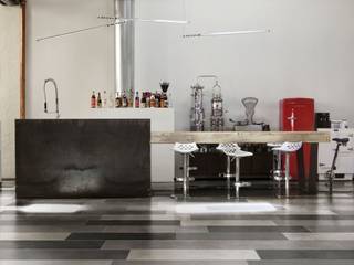 Stijlvolle ideeën met tegels voor de gehele woning , Sani-bouw Sani-bouw Industrial style kitchen Tiles