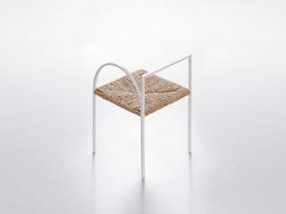Cadeira como Arquitectura, Corpo Atelier Corpo Atelier HouseholdHomewares Rattan/Wicker White