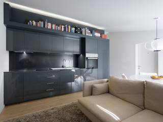 SS Apartment, PAULO MARTINS ARQ&DESIGN PAULO MARTINS ARQ&DESIGN Salas de estar minimalistas