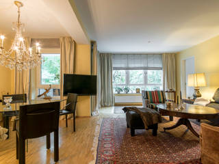 Stadtwohnung für Senioren, Ohlde Interior Design Ohlde Interior Design Гостиная в классическом стиле Желтый