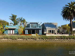 Dimster Architecture | Carroll House | Venice, CA, Chibi Moku Architectural Films Chibi Moku Architectural Films Modern houses Concrete Blue