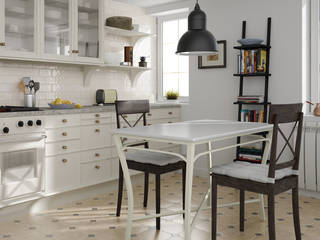 Octagon, Equipe Ceramicas Equipe Ceramicas Classic style dining room