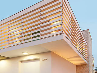 Residência Ortízio Borges, Uberlândia - Projeto THEROOM ARQUITETURA, THEROOM ARQUITETURA E DESIGN THEROOM ARQUITETURA E DESIGN Rumah Modern