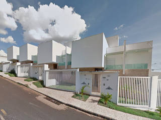 Lofts Morada da Colina, Uberlândia - Projeto THEROOM ARQUITETURA, THEROOM ARQUITETURA E DESIGN THEROOM ARQUITETURA E DESIGN Casas de estilo moderno