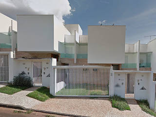 Lofts Morada da Colina, Uberlândia - Projeto THEROOM ARQUITETURA, THEROOM ARQUITETURA E DESIGN THEROOM ARQUITETURA E DESIGN Modern houses