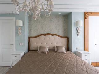 Квартира в классическом стиле, Bellarte interior studio Bellarte interior studio Classic style bedroom White