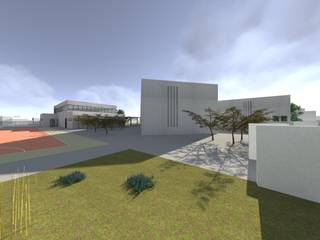 INSTITUTO JEREZ DE LA FRONTERA (CÁDIZ), GILMARQUEZ ARQUITECTOS GILMARQUEZ ARQUITECTOS 모던스타일 주택