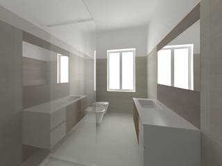 Interior EC, Architetto Paola Cocco Architetto Paola Cocco モダンスタイルの お風呂