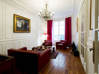 art collector's house in paris, arcHITects srl arcHITects srl Living room