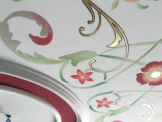 Decorazione soffitto - Villa privata, Giorgio Terranova Giorgio Terranova Classic style living room