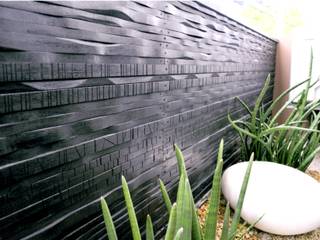 那覇市Ａ邸の壺庭, 艸木/SOUMOKU 艸木/SOUMOKU Jardines de estilo ecléctico Madera Acabado en madera