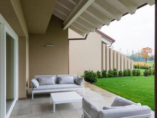 Arredamento outdoor & indoor - Abitazione Golf Club Ca' D'Amata , iCarraro iCarraro Giardino moderno Ardesia