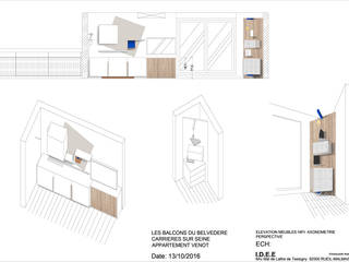 Les Balcons du Belvédère, I.D.E.E I.D.E.E Salas de estilo moderno