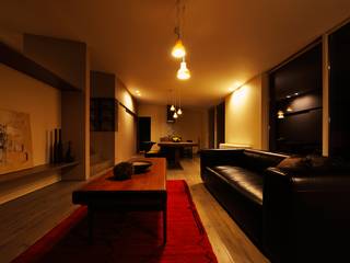 海にくらす, TKD-ARCHITECT TKD-ARCHITECT Livings de estilo moderno