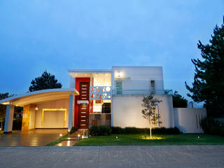 casa Bambu, arketipo-taller de arquitectura arketipo-taller de arquitectura 모던스타일 주택