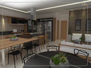 Cozinha Gourmet, Humanize Arquitetura Humanize Arquitetura Nhà bếp phong cách hiện đại