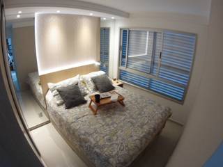Apartamento Vila Madalena , Concept Engenharia + Design Concept Engenharia + Design Modern style bedroom MDF