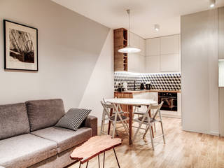 2-pokojowy apartamencik, Perfect Space Perfect Space Livings de estilo moderno