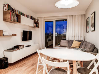 2-pokojowy apartamencik, Perfect Space Perfect Space Salas de estar modernas