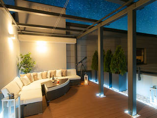 Aranżacja tarasu, Perfect Space Perfect Space Classic style balcony, veranda & terrace