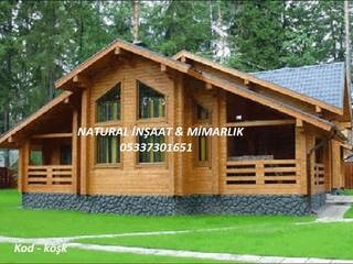 KÜTÜK EV, MAHAL MİMARLIK MAHAL MİMARLIK Commercial spaces Solid Wood Multicolored