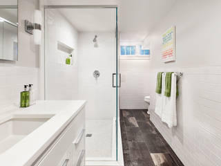 Basement Bath Clean Design Modern Bathroom