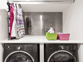 Laundry Rooms, Clean Design Clean Design راهرو مدرن، راهرو و راه پله