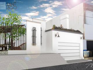 Proyecto RR, SANT1AGO arquitectura y diseño SANT1AGO arquitectura y diseño Minimalistische huizen Stenen Wit