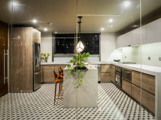 PH Fuentes - P+0 Arquitectura pmasceroarquitectura Cocinas de estilo moderno Concreto
