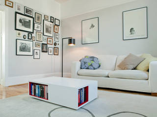 Dunollie Place, Kentish Town, London - NW5, Brosh Architects Brosh Architects Modern living room