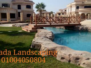 Royal Lagoon - new Cairo, Alnada Landscaping Alnada Landscaping Spa phong cách nhiệt đới