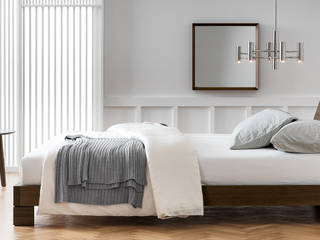 Padded and wooden beds, Dall'Agnese Dall'Agnese Habitaciones modernas