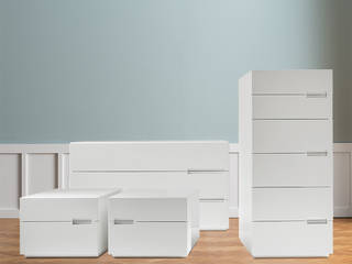 Night stands, dressers, tall chests and mirrors, Dall'Agnese Dall'Agnese Habitaciones modernas