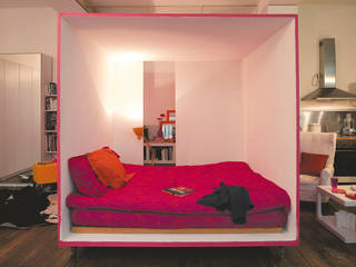 The Cube - loft, MP Consulting MP Consulting Modern style bedroom Wood Wood effect