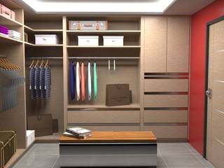 Armario tipo Vestier Atahualpa 3D Closets de estilo moderno