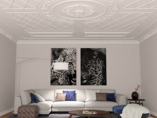 Gaudi - Walls and Ceilings, House Frame Wallpaper & Fabrics House Frame Wallpaper & Fabrics Commercial spaces