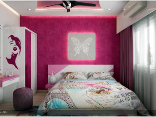 Interiors in Mixed Style..., Premdas Krishna Premdas Krishna Modern style bedroom
